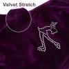 GLEAVI Elastic Polyester Skate Covers, Purple view 3