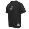 Pro Standard Men's NBA Los Angeles Lakers Wingspan Short-Sleeve Tee, Black, L view 2