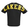 Pro Standard Men's NBA Los Angeles Lakers Wingspan Short-Sleeve Tee, Black, L view 4