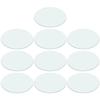 10-Piece Glass Watch Glass Set for Laboratory Samples and Beaker Covers view 1