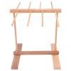 Xiuganpo Sturdy Natural Beechwood Noodle Drying Rack view 1