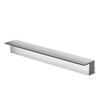 1-Piece 304 Stainless Steel Waterfall Spillway, Customizable Length, Silver, 150 cm view 1