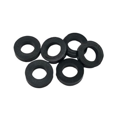 Ultra-Thin Rubber Flat Washers, 14 mm, 10 Pieces (4 × 8 × 1 mm)