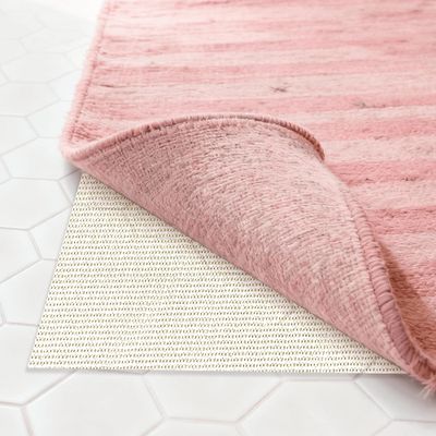 Non-Slip Rug Pad 160 x 205 cm, Plasticizer-Free, Cuttable, Cream