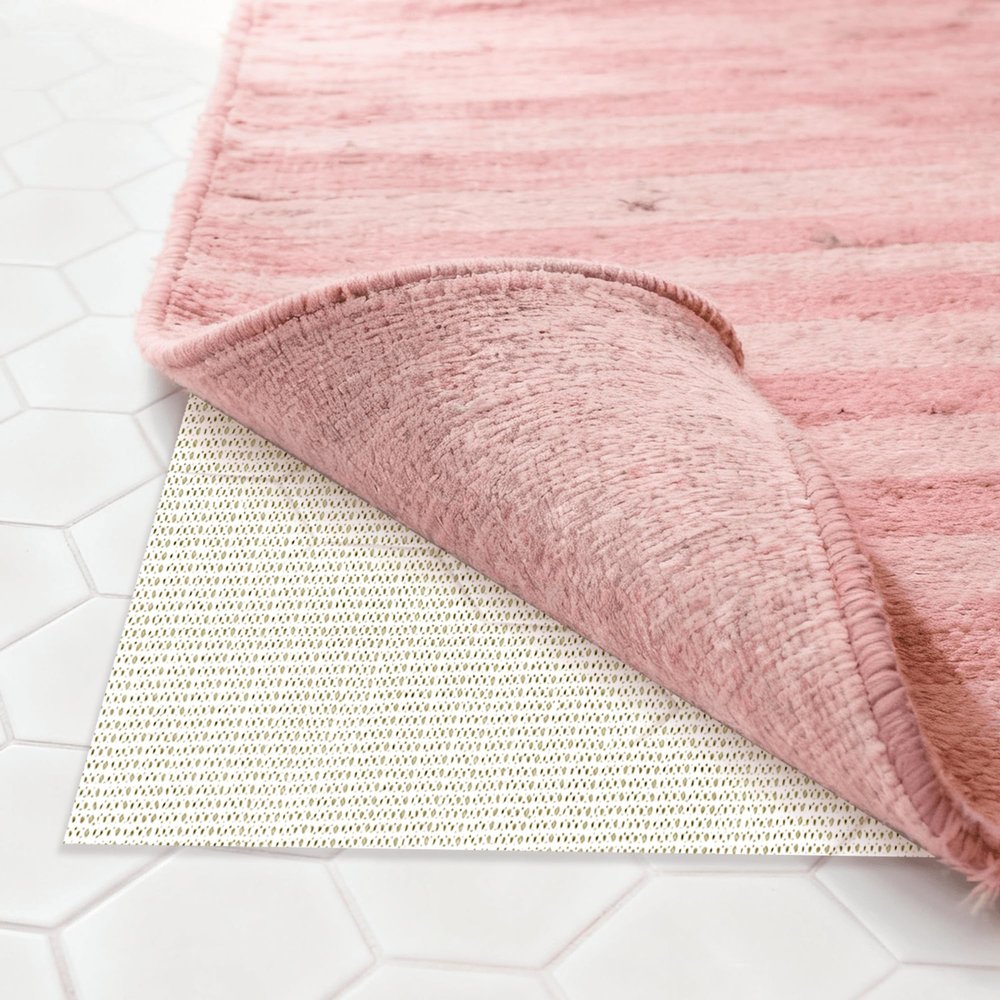 Non-Slip Rug Pad 160 x 205 cm, Plasticizer-Free, Cuttable, Cream