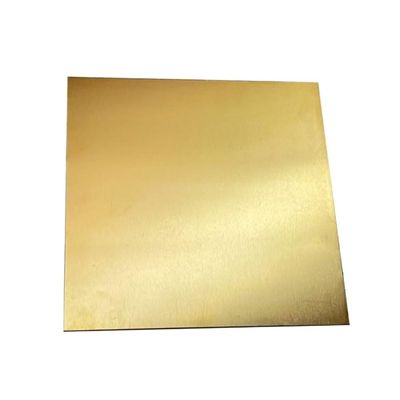 1-Pc. Brass Strip Copper Sheet Foil, 10 cm x 10 cm, Flexible H62 Brass Metal Foil Plate for Craft and DIY Projects (0.5 x 100 x 100 mm)