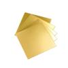 1-Pc. Brass Strip Copper Sheet Foil, 10 cm x 10 cm, Flexible H62 Brass Metal Foil Plate for Craft and DIY Projects (0.5 x 100 x 100 mm) view 3