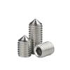 10 Stainless Steel 304 Hex-Head Cylinder Screws with Tapered Tips (M16 x 30 mm) view 4