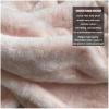 Shaggy Faux Fur Fabric, 20 mm Short-Pile Plush Material, Soft, 160 x 50 cm (62 x 19 in), 35 Colors (White) view 2