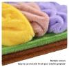 Shaggy Faux Fur Fabric, 20 mm Short-Pile Plush Material, Soft, 160 x 50 cm (62 x 19 in), 35 Colors (White) view 4