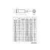 10 Stainless Steel 304 Hex Socket Head Screws with Tapered Tips (M12 x 30 mm) view 2