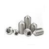 10 Stainless Steel 304 Hex Socket Head Screws with Tapered Tips (M12 x 30 mm) view 3