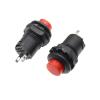 VWWJCCRO 100-Pack Blue Momentary Switch DS428, 12 mm OFF-ON Push Button, 3A/125VAC, 1.5A/250VAC view 4