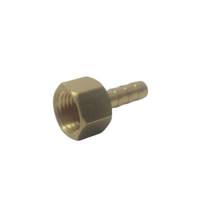 1PC 14mm OD Hose M14x1.5 Metric Female-Thread Brass Tube Fitting Coupler Connector