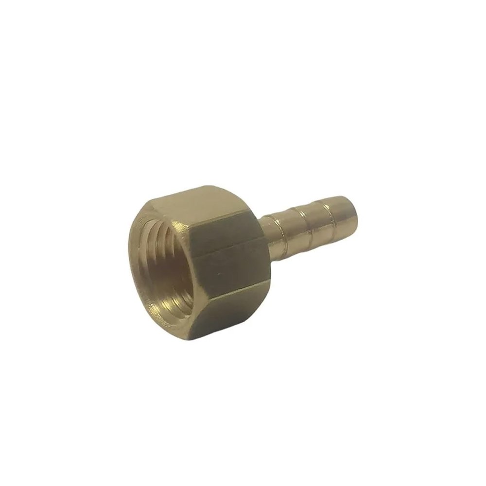 1PC 14mm OD Hose M14x1.5 Metric Female-Thread Brass Tube Fitting Coupler Connector