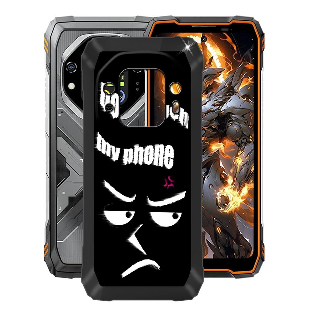 YQINHHME Black Shockproof Case for Oscal Tank 1 (6.78 in), Ultra-Thin Anti-Scratch Soft Silicone Cover