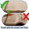 Non-Slip Rug Pad 180 x 310 cm, Cuttable DIY Underlay, Black view 4