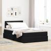 vidaXL Storage Bed with Headboard Black 120 x 200 cm Velvet view 2