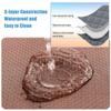 Winter Window Insulation Kit, Thermal Oxford Fabric and Cotton Cover, Gray, 34 x 59 in (85 x 150 cm) view 3