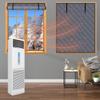 Winter Window Insulation Kit, Thermal Oxford Fabric and Cotton Cover, Gray, 34 x 59 in (85 x 150 cm) view 4