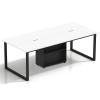 Tazyee Large Modern Conference Table with Cable Management - Chair Not Included view 1