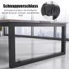 Tazyee Large Modern Conference Table with Cable Management - Chair Not Included view 4