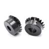 1 Pc 1.5M Spiral Bevel Gear Set, 20/25/30T, 12/14/15/16 mm Keyed Bore, 45# Steel, Helical Teeth (14 mm, 5 mm Keyway, 20T) view 3