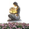 2D Acrylic Goddess Garden Statue with Lawn Stake view 1