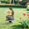 2D Acrylic Goddess Garden Statue with Lawn Stake view 3
