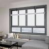 Transparent Thermal Window Insulation Film with Hook-and-Loop Tape, Gray, 150 x 100 cm view 2