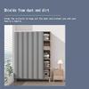 Narrow Shoe Cabinet for Hallway with Sliding Door, Privacy and Dust Protection view 2