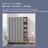 Narrow Shoe Cabinet for Hallway with Sliding Door, Privacy and Dust Protection view 3