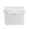YUGSHNKFC Plastic Pickling Jar with Kimchi Press and Fermentation Box view 1