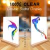 LuminescentDream 4-Piece Acrylic Tabletop Sign Holders view 3