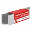 GAL-INDUSTRIAL Aluminum U-Channel 40×60×40×4 mm, 160 cm, Custom Cut, AW-6060, Untreated view 1