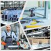 GAL-INDUSTRIAL Aluminum U-Channel 40×60×40×4 mm, 160 cm, Custom Cut, AW-6060, Untreated view 3