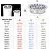 Round Stainless Steel Floor Drain, 40–200 mm Removable Filter, Anti-Clogging Roof Drain (150 mm/5.9 in) view 2