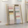ASerZenith 80 cm Gold Freestanding Scarf Rack view 2