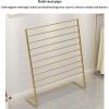 ASerZenith 80 cm Gold Freestanding Scarf Rack view 4