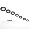 280-Piece Internal Tooth Lock Washer Set, M3–M12, Manganese Steel view 2