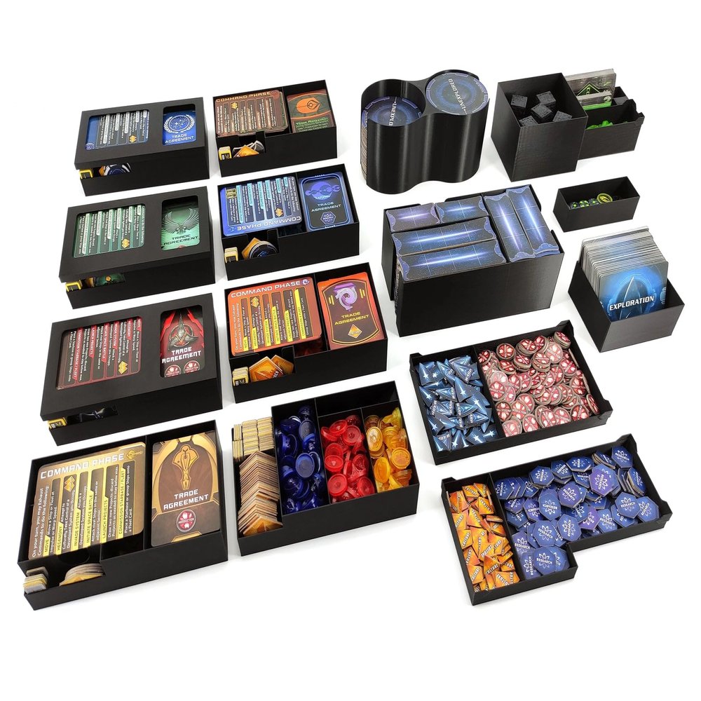 Board Game Insert for Star Trek Ascendancy (Previous Edition)