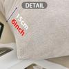 QOEUIUJ Super King Pillow Cover, Square 70 x 70 cm, Blue view 4