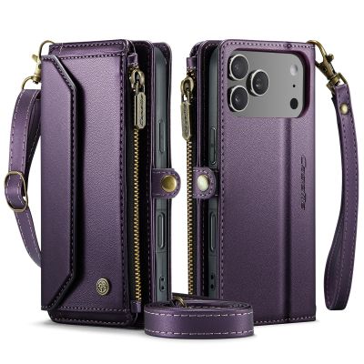 UDBKKDX Leather Case for Samsung Galaxy S23 FE with Shoulder and Wrist Straps, Matte Finish, Kickstand