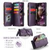 UDBKKDX Leather Case for Samsung Galaxy S23 FE with Shoulder and Wrist Straps, Matte Finish, Kickstand view 3