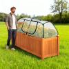 Outdoor Greenhouse, Portable Door Cover view 2