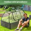 Outdoor Greenhouse, Portable Door Cover view 3