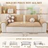 Thick Non-Slip Washable Sofa Cover, Khaki, 70 x 120 cm view 2