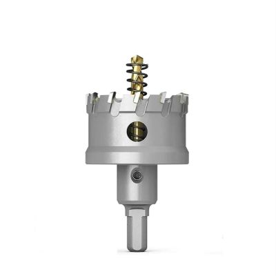 1-Piece Carbide Hole Saw Set with Pilot Drill, 100 mm