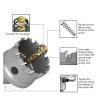1-Piece Carbide Hole Saw Set with Pilot Drill, 100 mm view 3