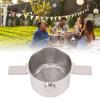 Haofy Portable Stainless Steel Pour-Over Coffee Filter, Foldable 8 oz Reusable Dripper view 4